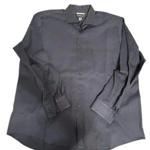 VanHeusen Long Sleeve Button Up Grey Men